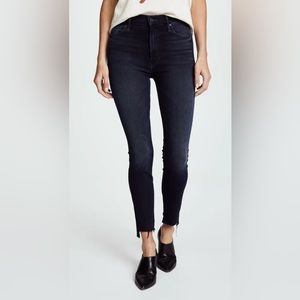 MOTHER The Stunner Zip Two Step Fray Jean